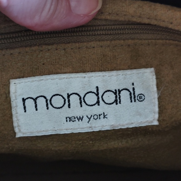 Mondani New York Simulated Leather Shoulder Bag Purse - Light Green - Picture 2 of 16